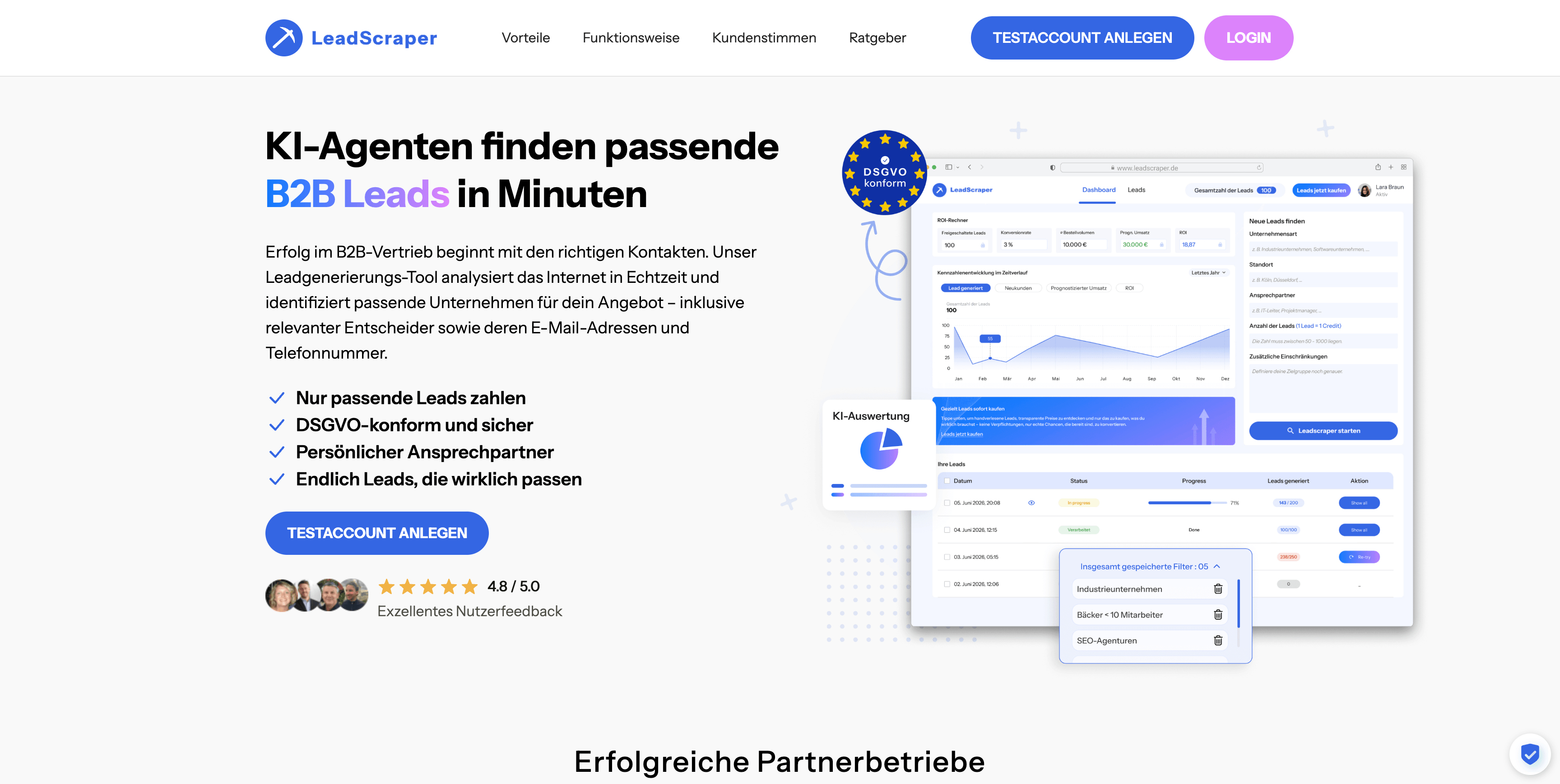 LeadScraper Screenshot