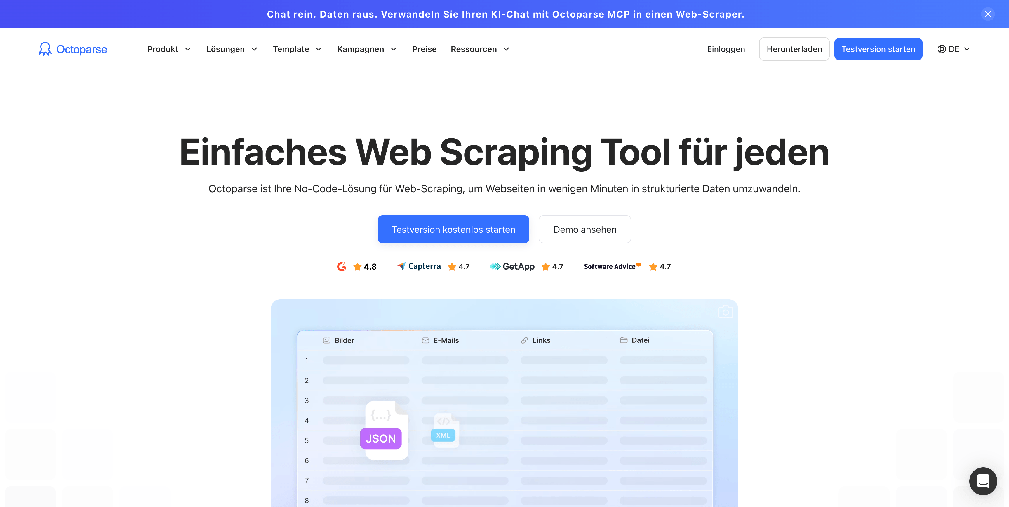 Octoparse Screenshot